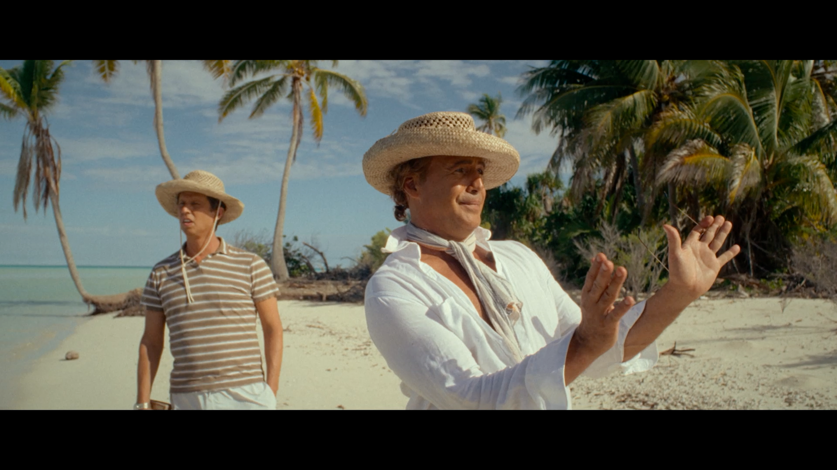 Billy Zane as Marlon Brando and Jon Heder in Waltzing with Brando