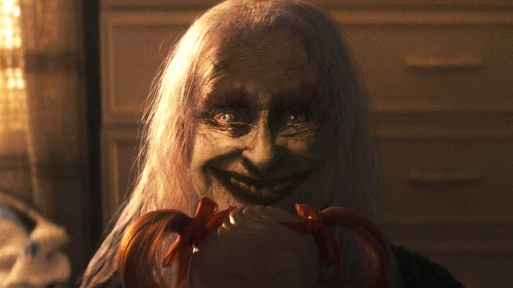 A creepy figure in The Conjuring: Last Rites