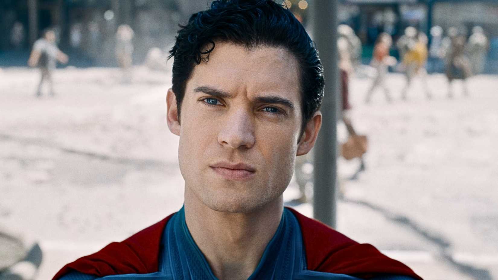David Corenswet in Superman Credits Scene