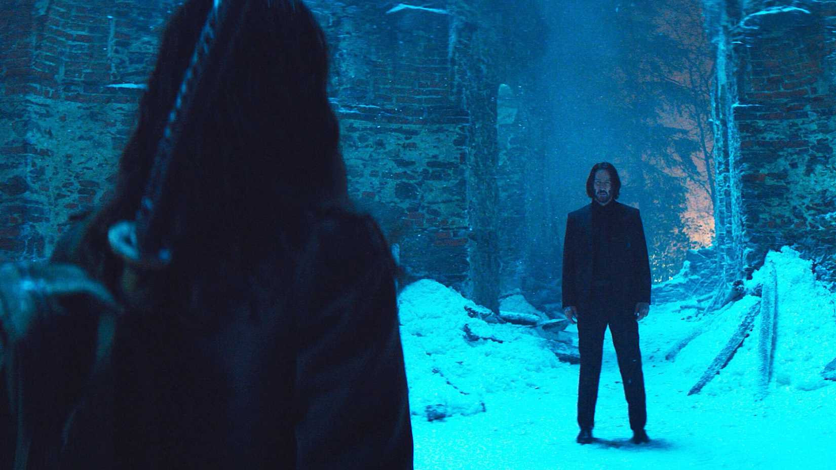 Keanu Reeves and Ana De Armas Face Off in Ballerina