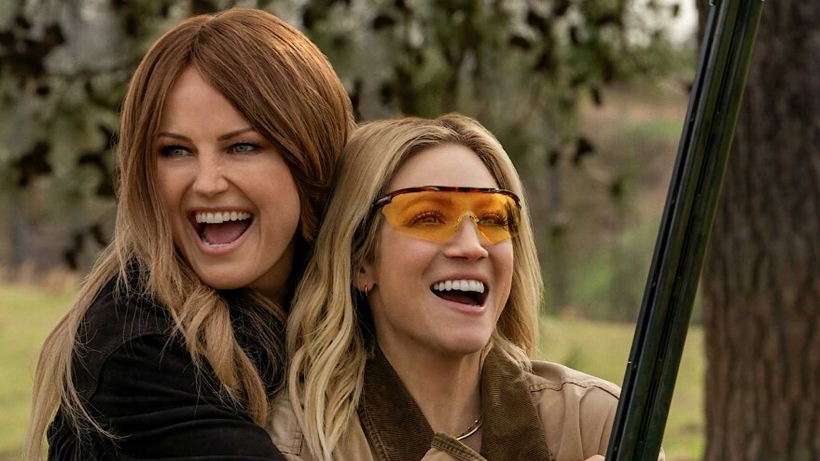 Malin Akerman and Brittany Snow in The Hunting Wives