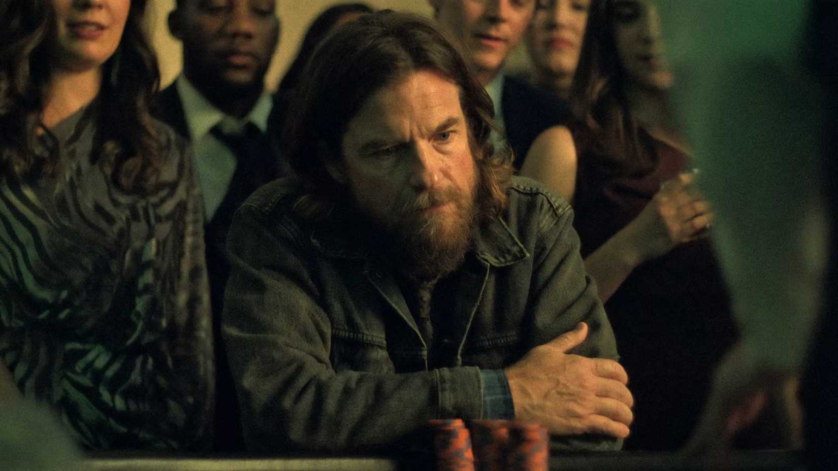 Jason Bateman stars in Black Rabbit sitting at a poker table
