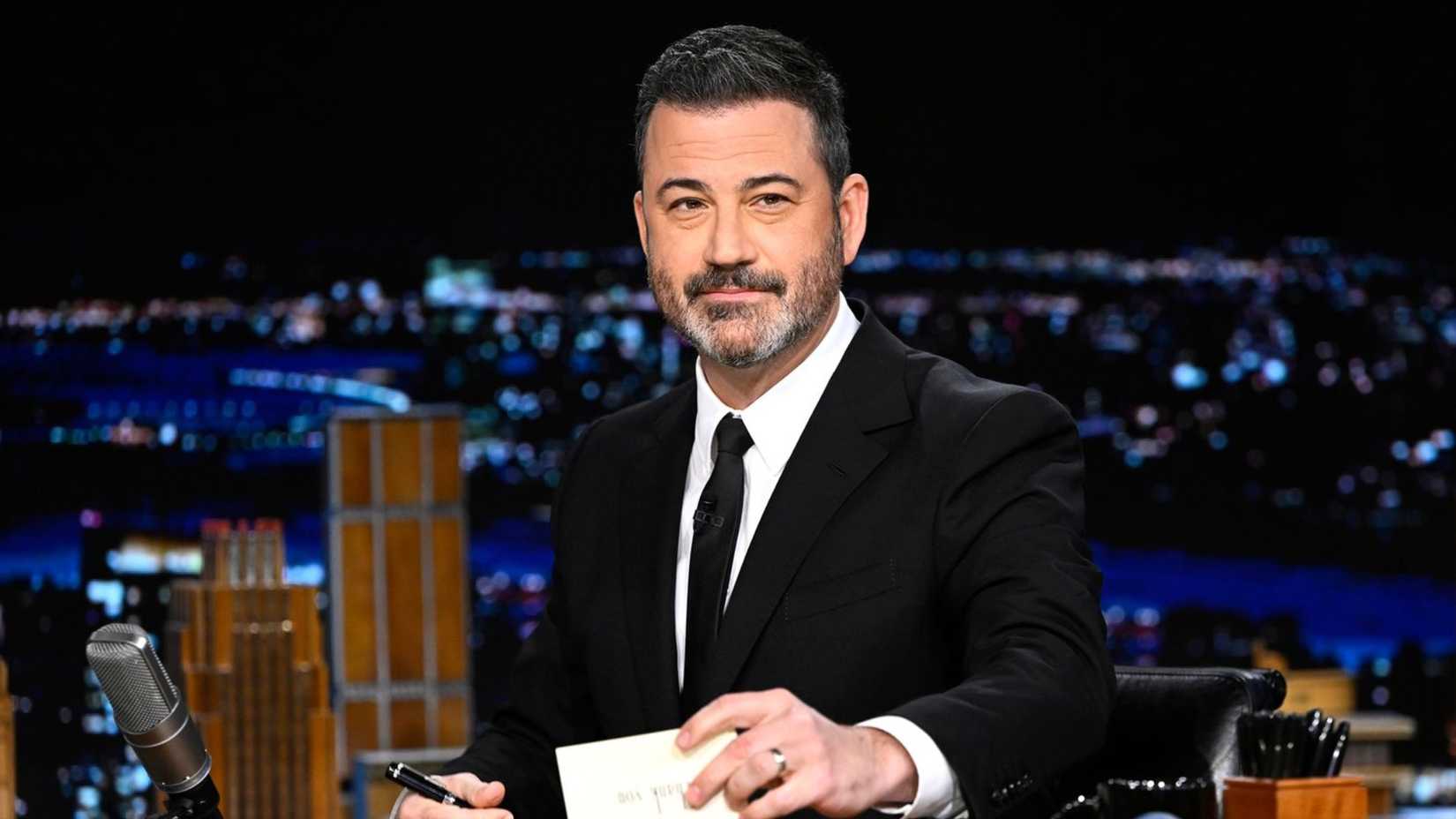 Jimmy Kimmel as the host of Jimmy Kimmel Live