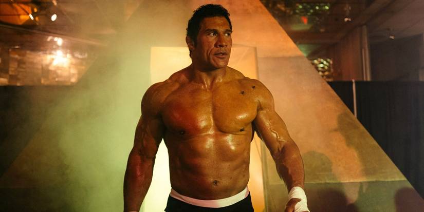 Dwayne Johnson in The Smashing Machine.
