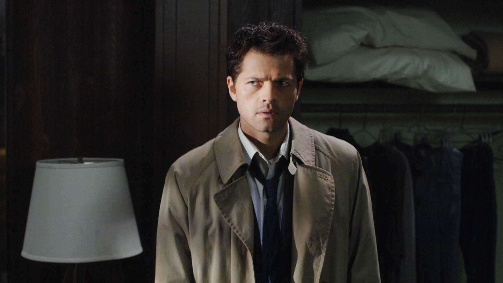 Misha Collins as Castiel in Supernatural