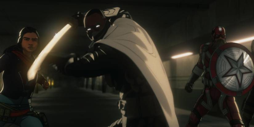 Ms. Marvel, Blade and Red Guardian in Marvel Zombies