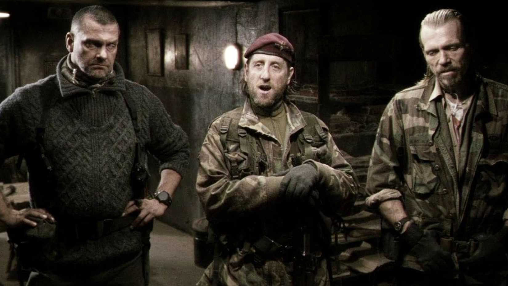 Ray Stevenson, Michael Smiley, and Richard Brake in Outpost