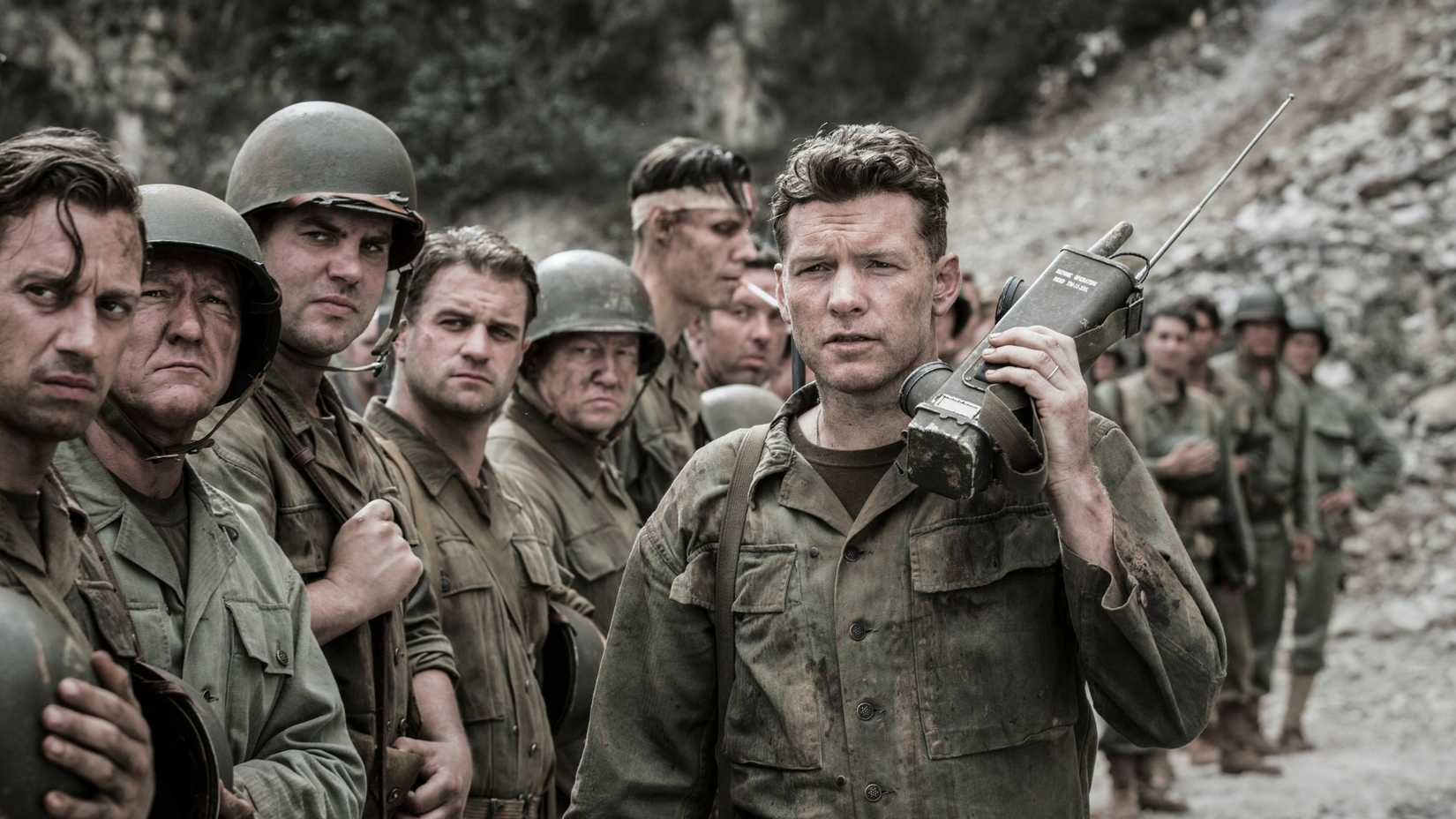 Sam Worthington in Hacksaw Ridge