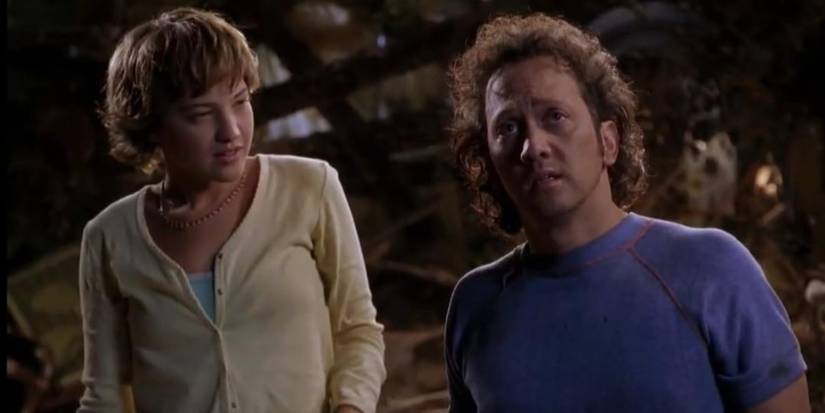 Collen Haskell and Rob Schneider in The Animal