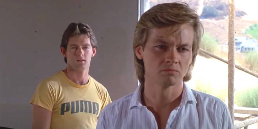 Stephen Nichols as Brandon and Todd Allen as Jim in the 1986 film 'Witchboard'