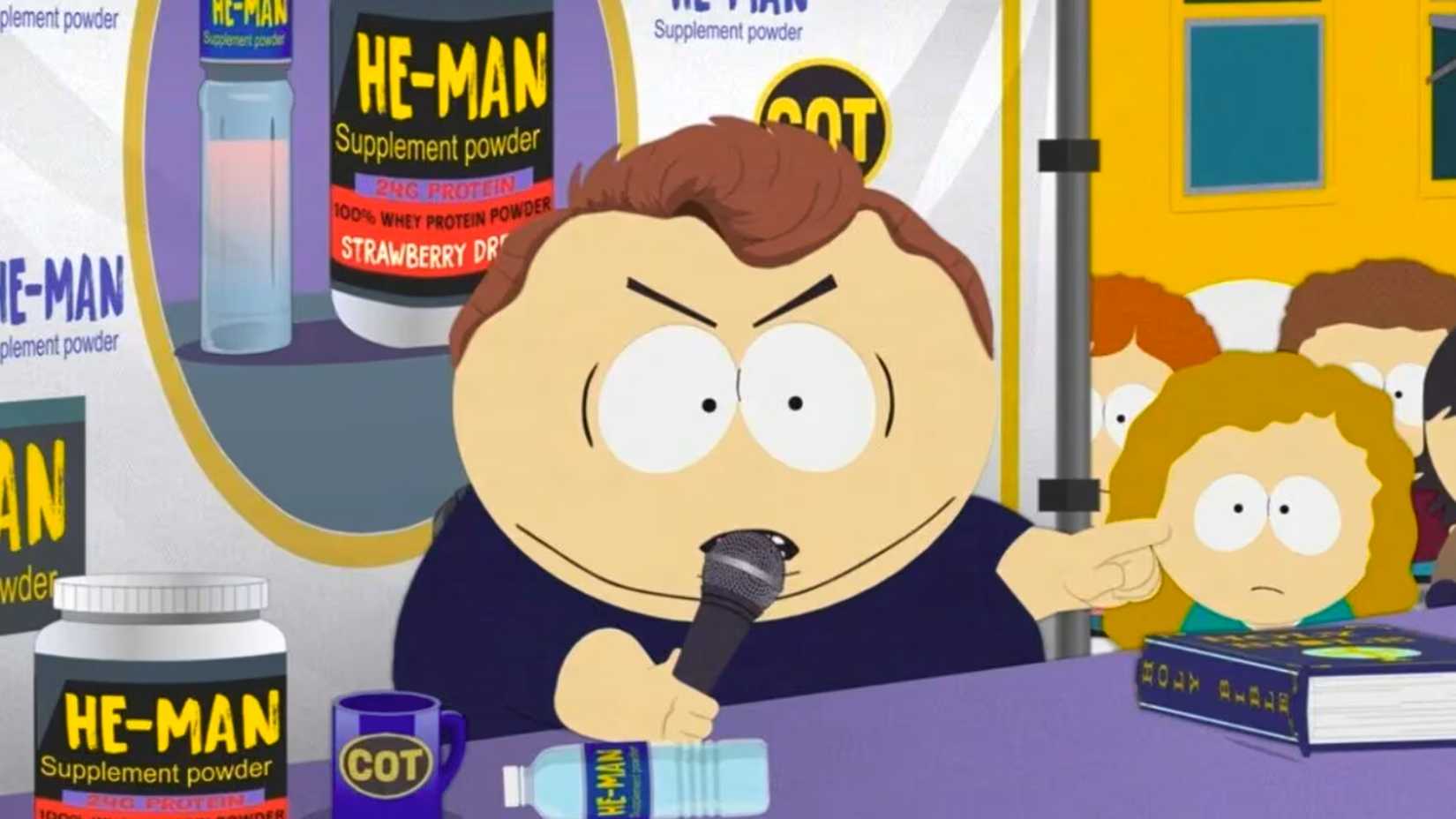Still from the South Park episode Got a Nut