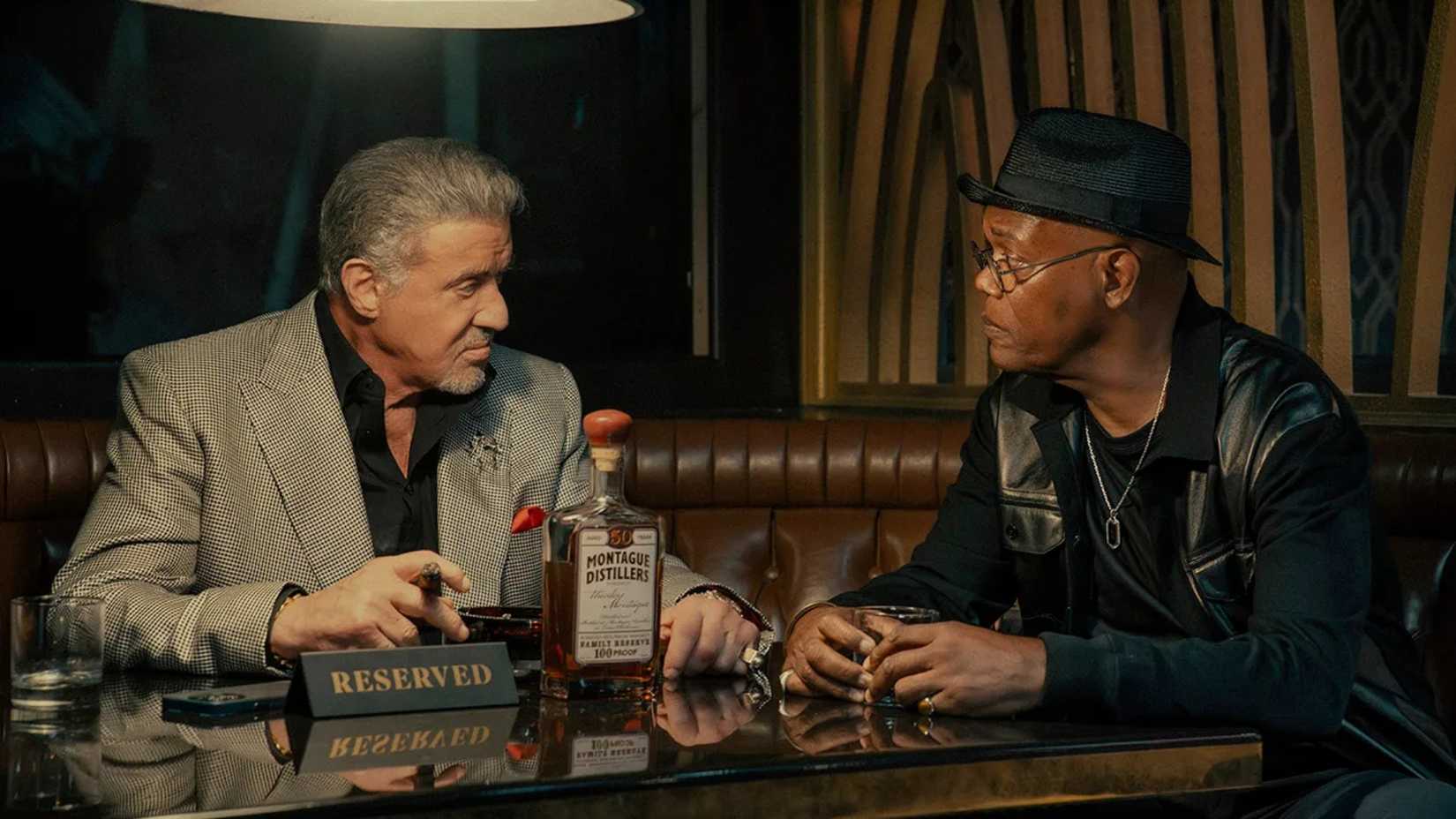 Sylvester Stallone & Samuel L. Jackson in Tulsa King
