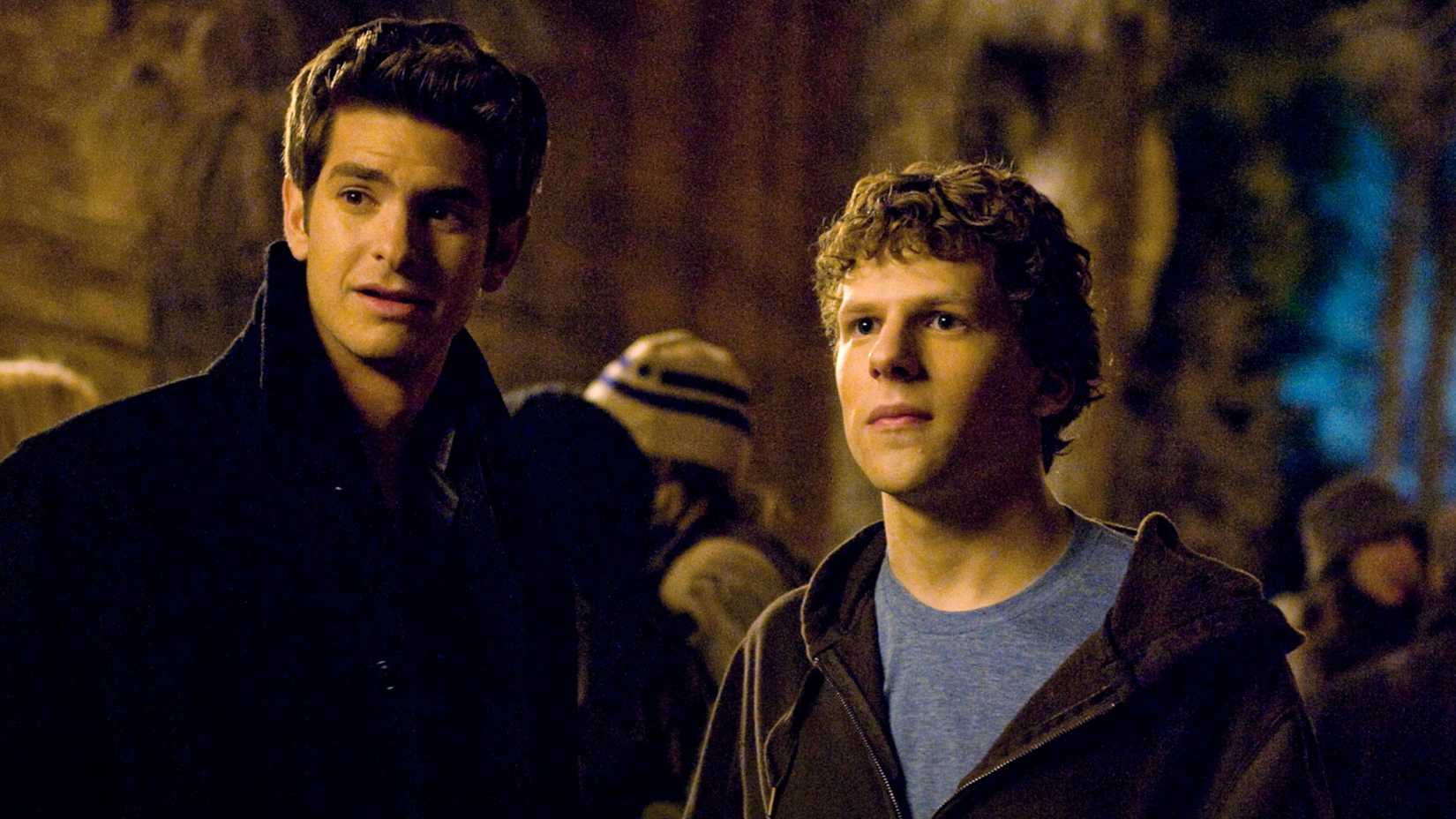 The Social Network Garfield and Eisenberg