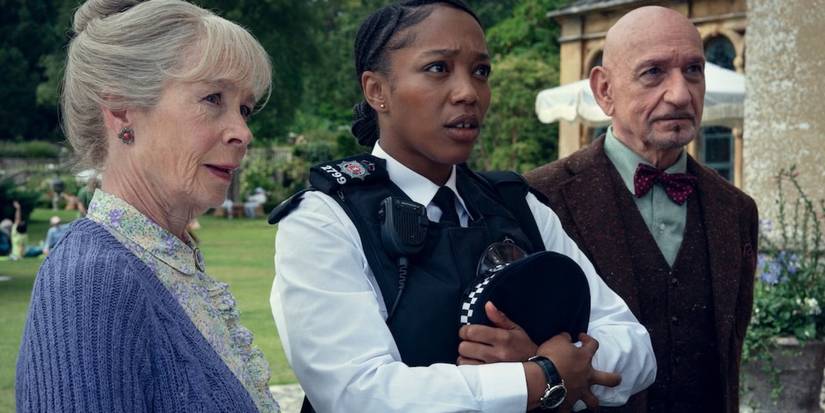 The Thursday Murder Club Celia Imrie, Ben Kingsley