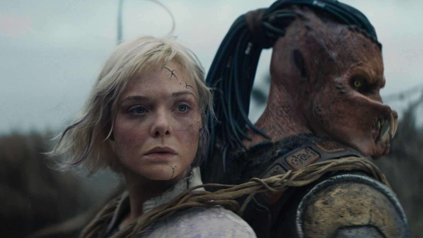 Thia and Dek in Predator Badlands