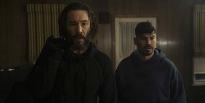 Tom Pelphrey & Raul Castillo in Task
