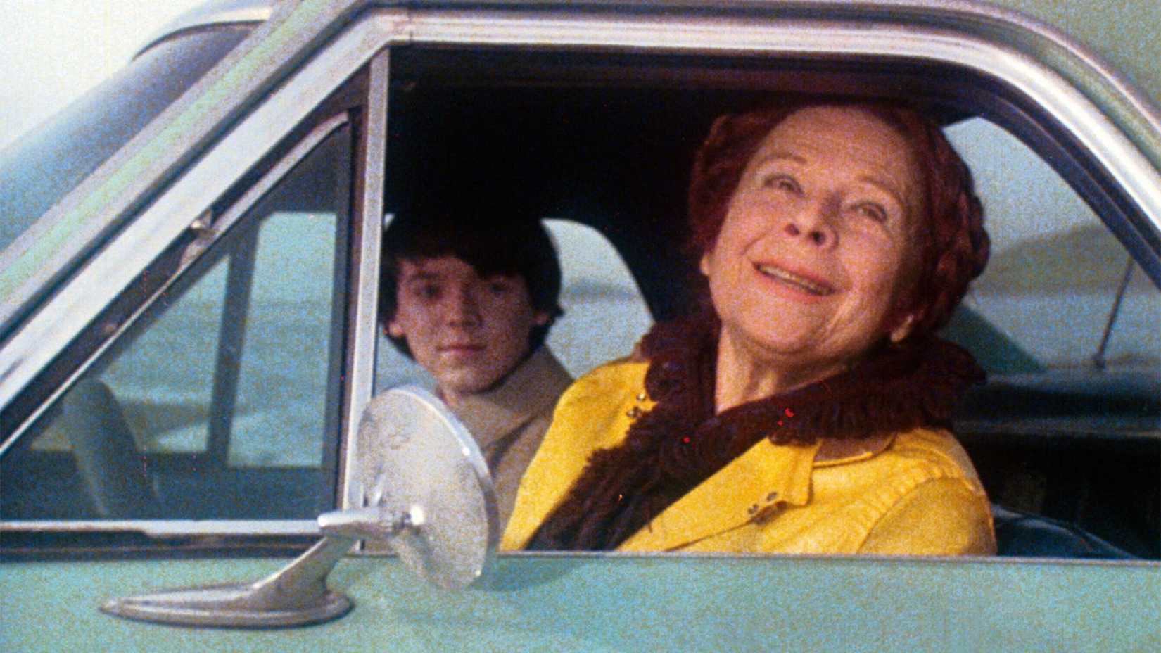 Ruth Gordon as Maude and Bud Cort as Harold Chasen in 'Harold and Maude' (1971)