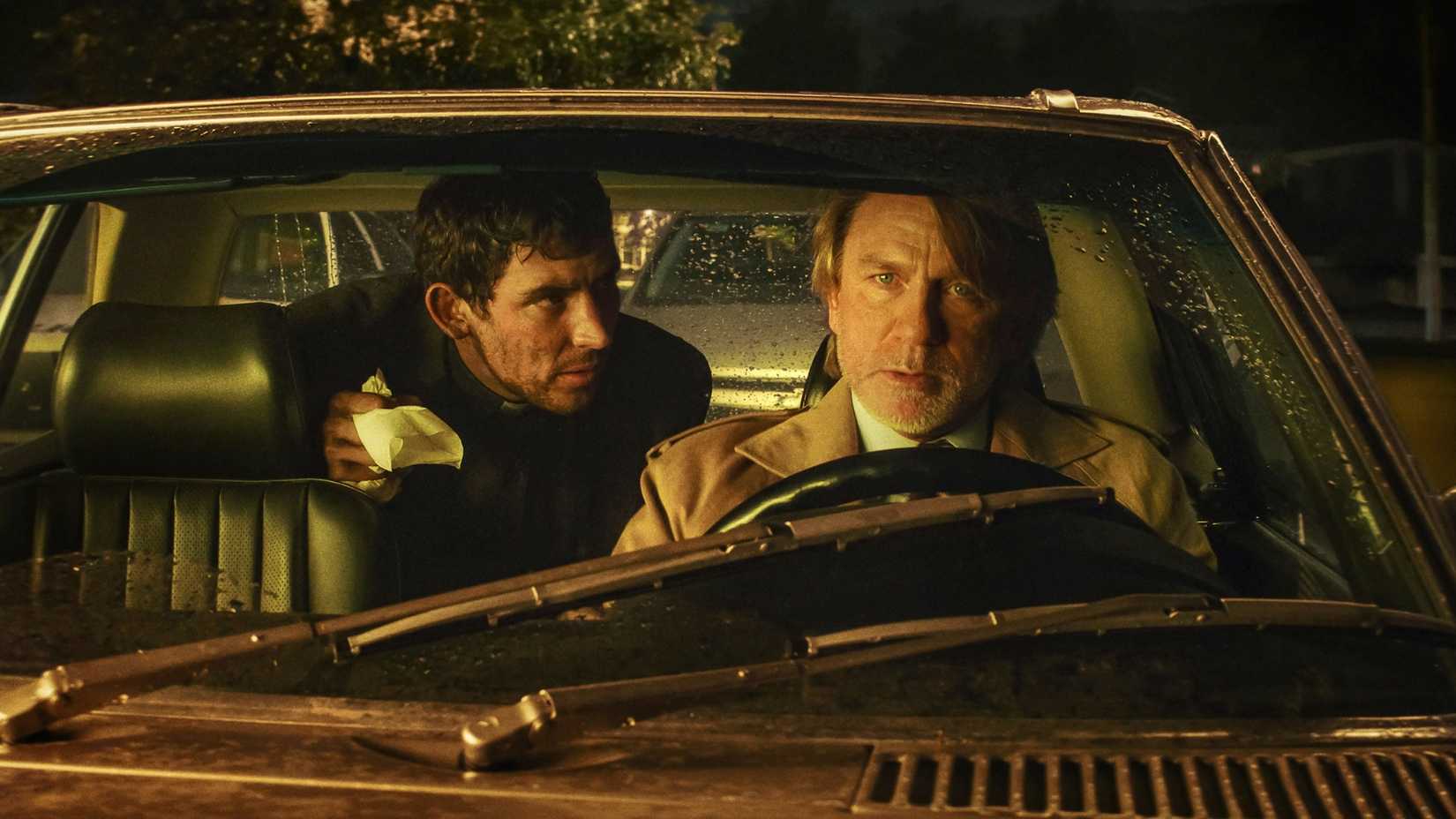WAKE UP DEAD MAN, (aka WAKE UP DEAD MAN A KNIVES OUT MYSTERY, aka KNIVES OUT 3), from left Josh O'Connor, Daniel Craig, 2025