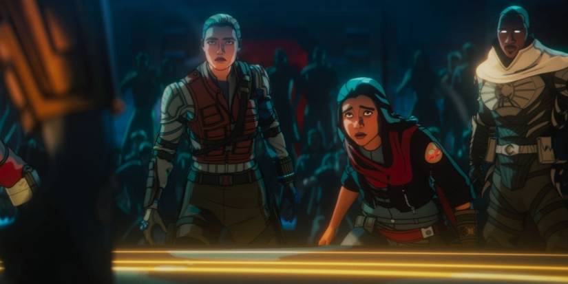 Yelena, Ms. Marvel, and Blade in Marvel Zombies