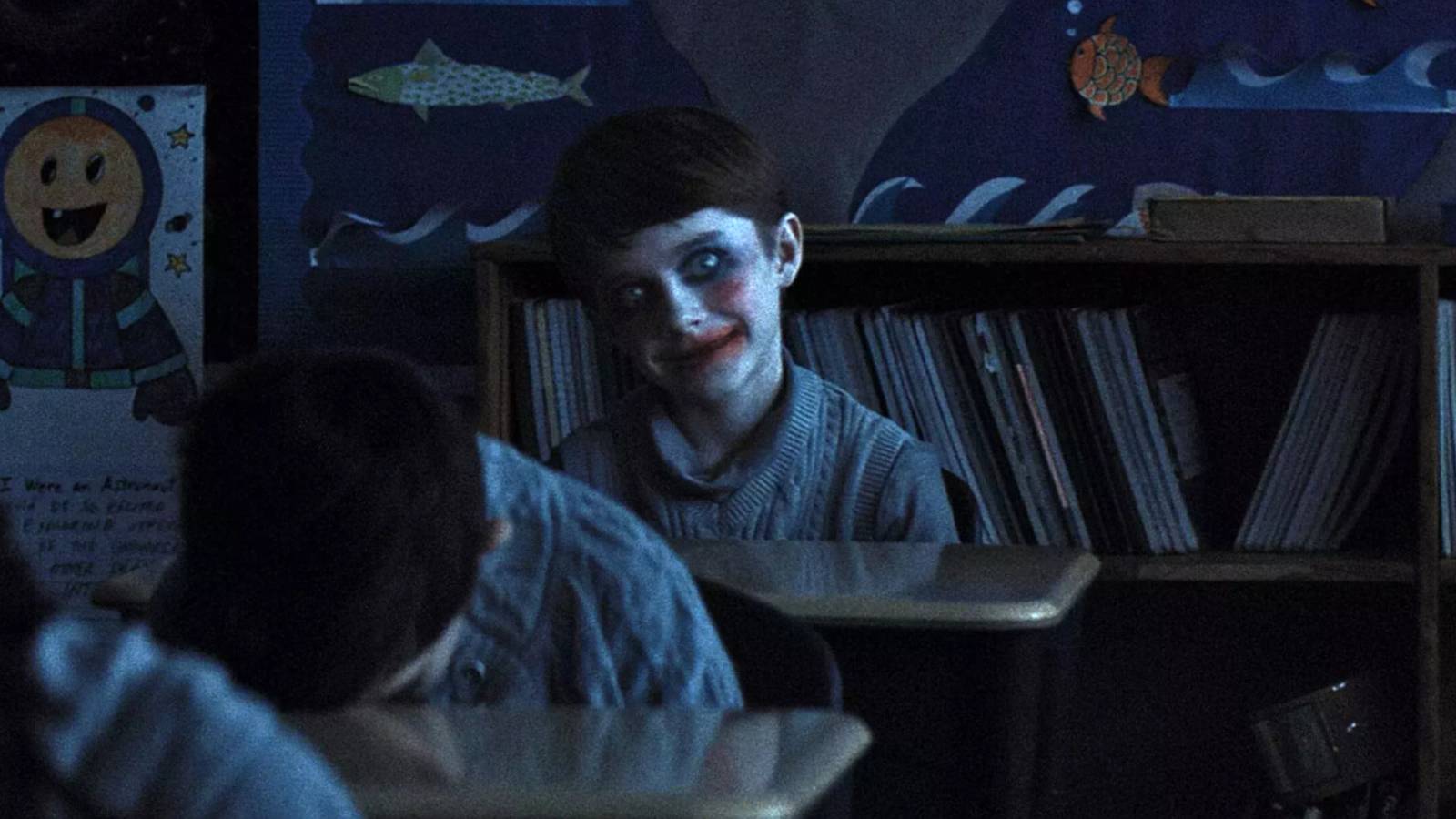 Creepy kid in Weapons