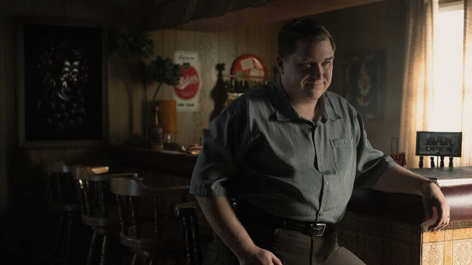 Michael Chernus as John Wayne Gacy in 'Devil in Disguise.'