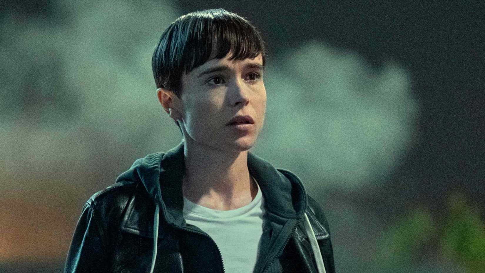 Elliot Page in the umbrella academy