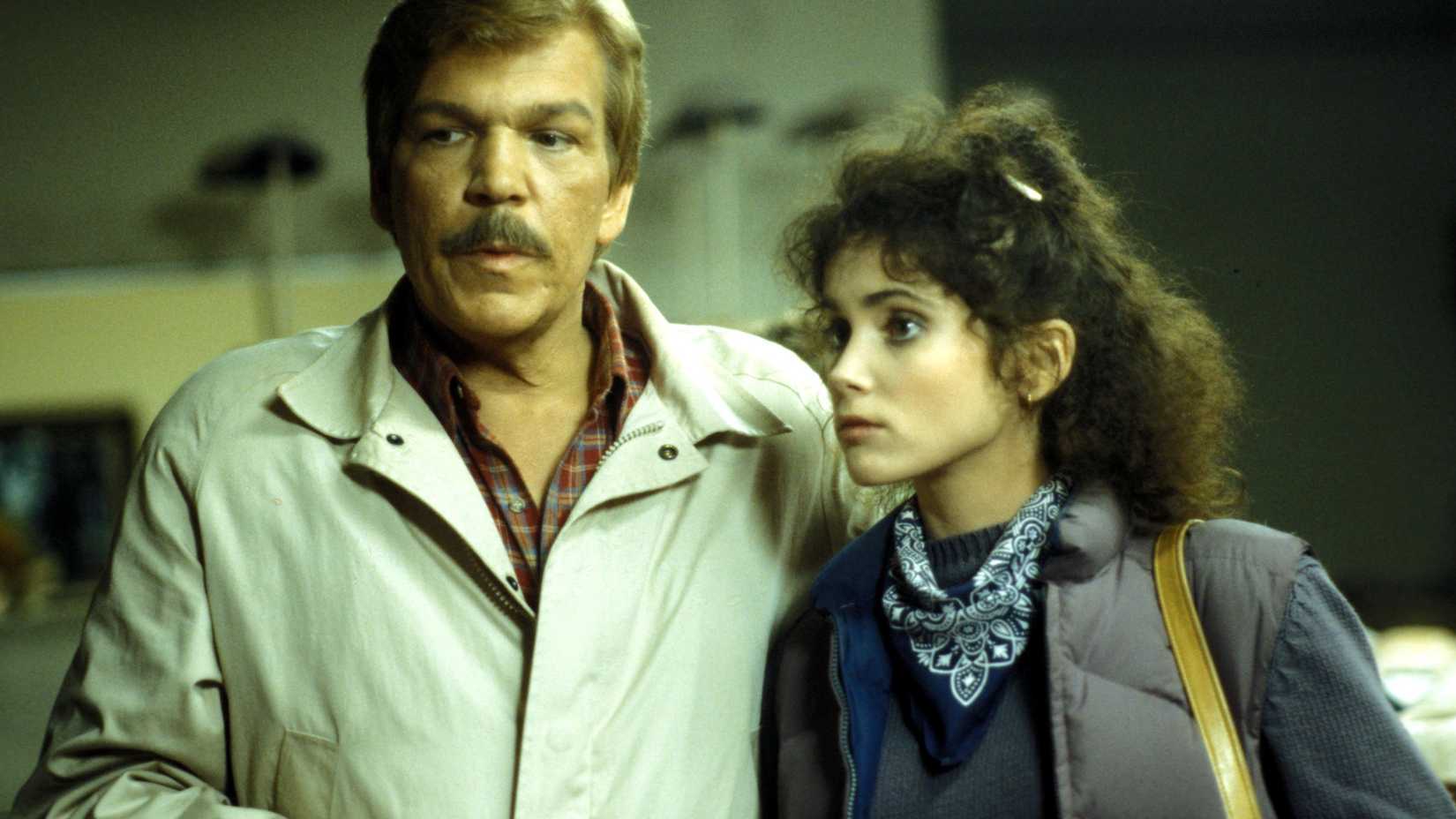 Tom Atkins and Stacey Nelkin in Halloween III: Season of the Witch