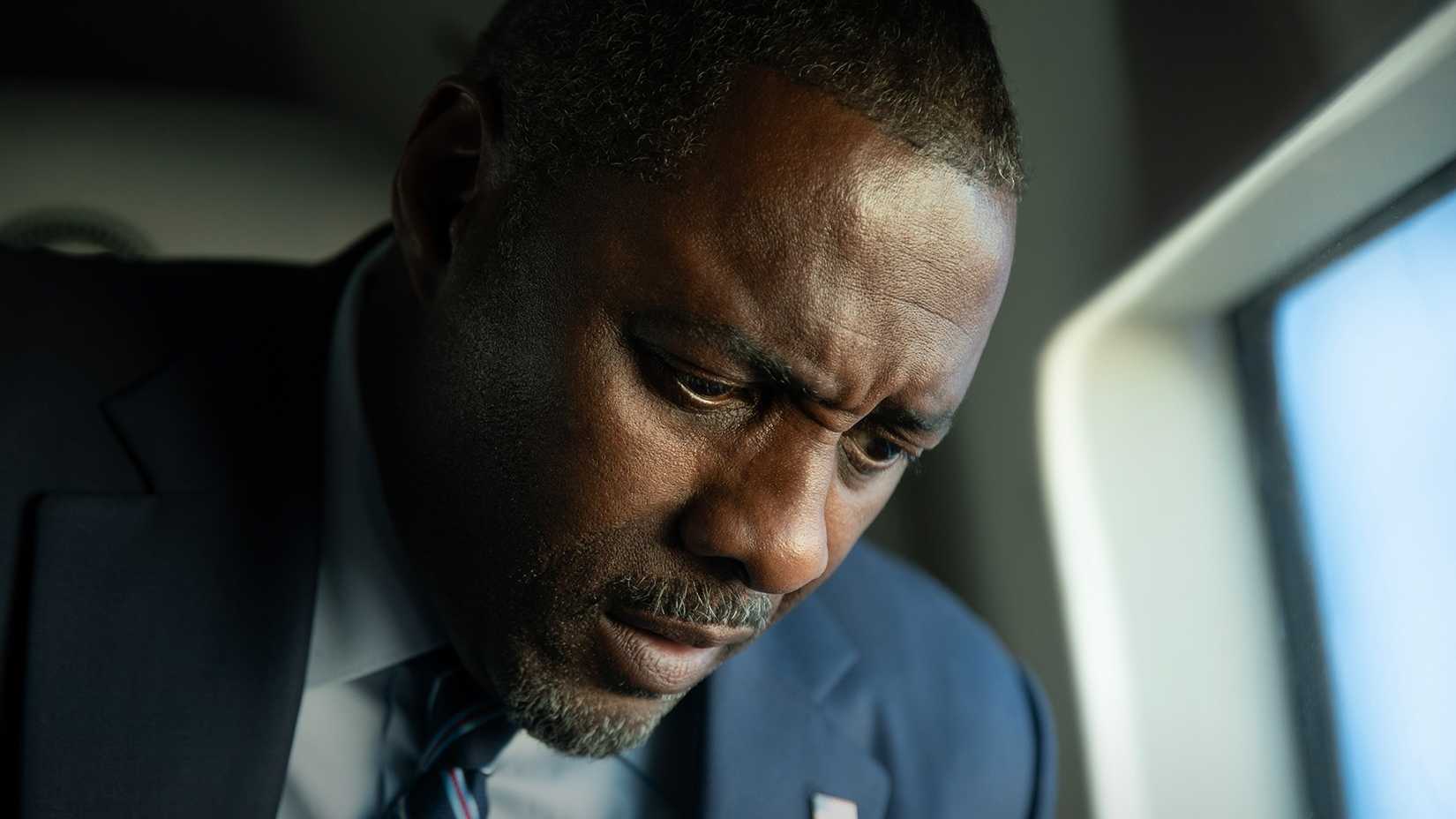 Idris Elba as the President of the United States in Netflix's A House of Dynamite