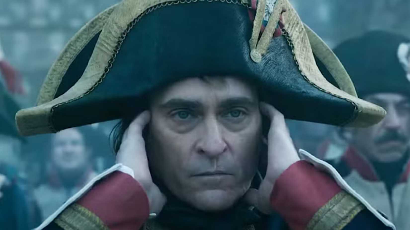 Joaquin Phoenix as Napoleon Covering His Ears