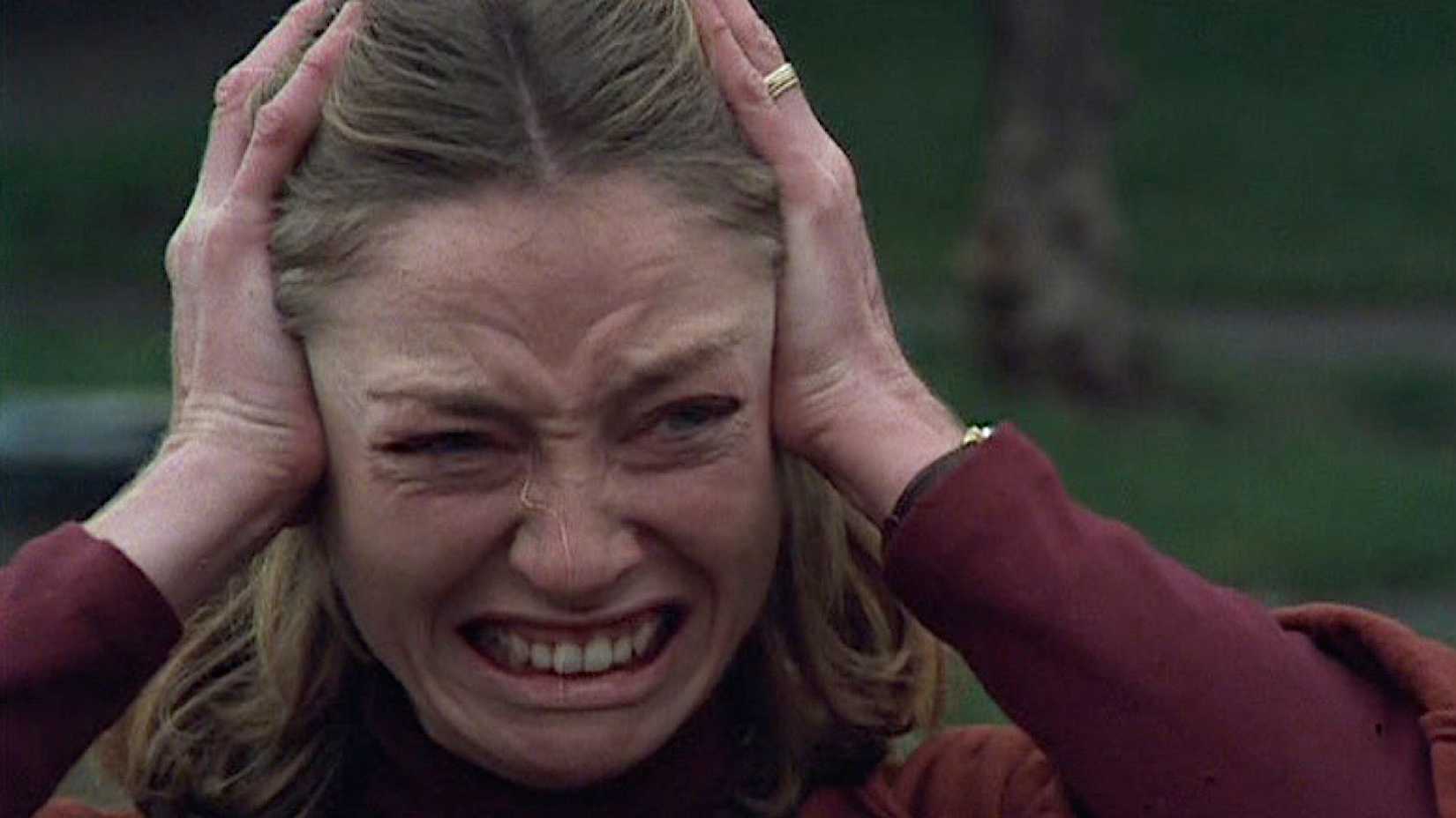 Veronica Cartwright Holding Her Ears