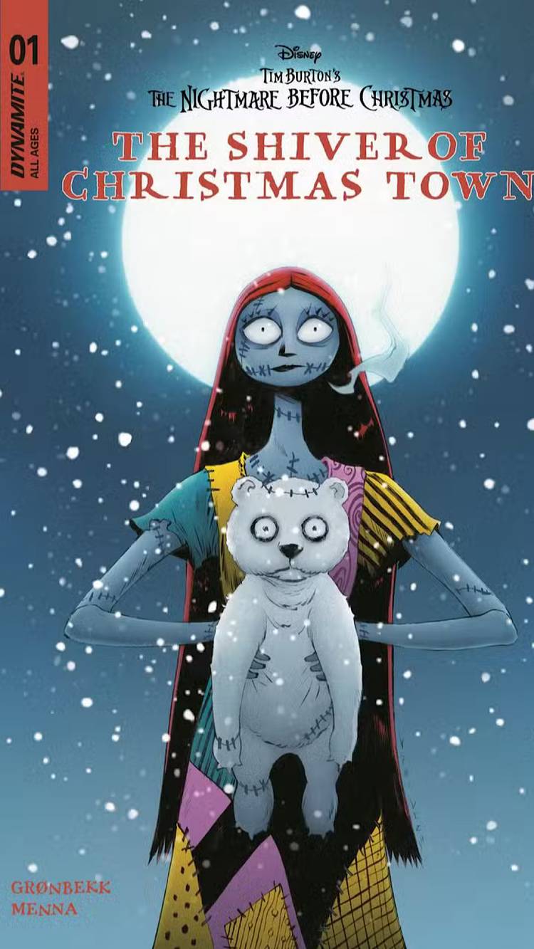 The Nightmare Before Christmas: The Shiver of Christmas Town Cover