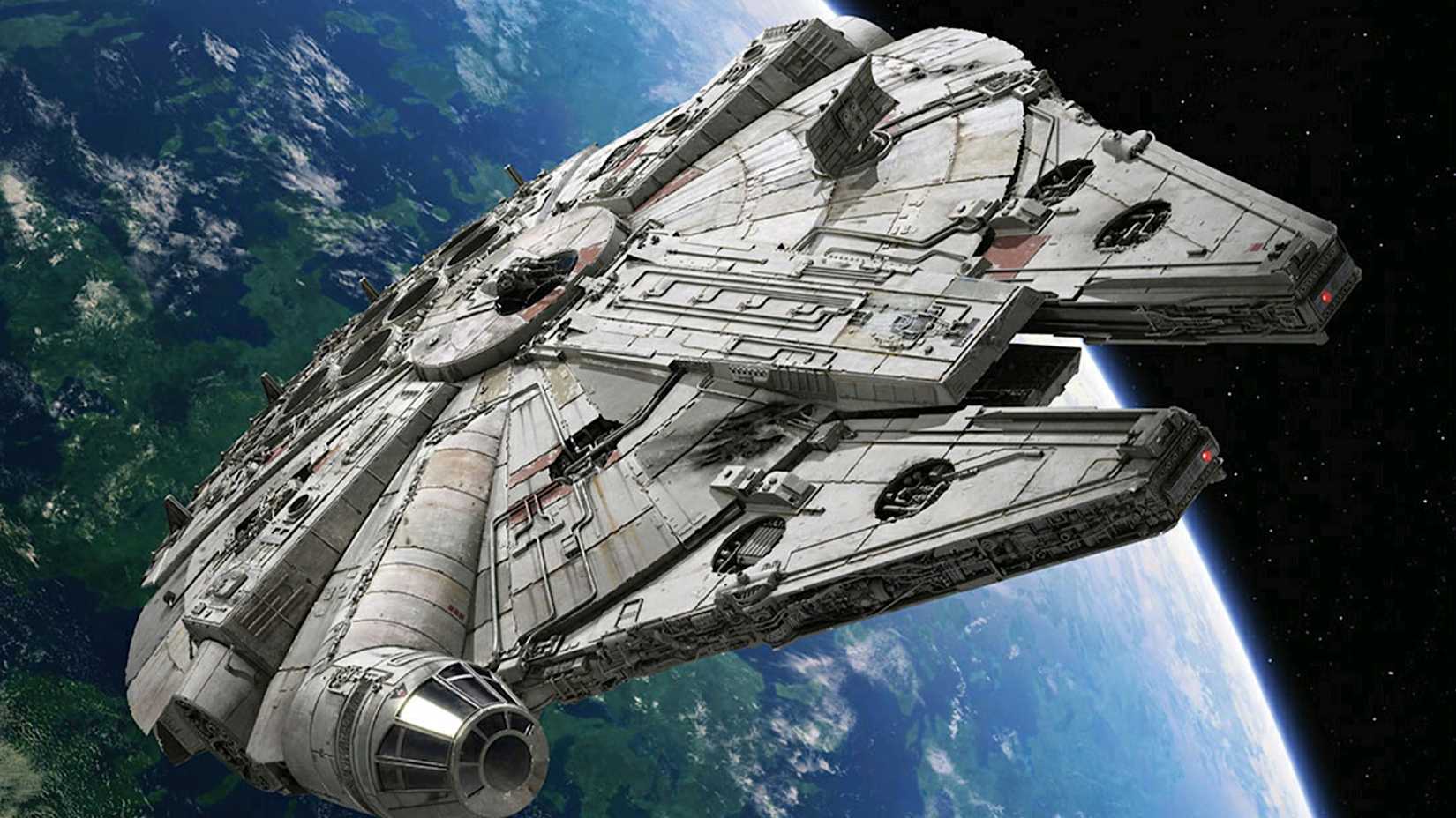 The Millennium Falcon in Star Wars