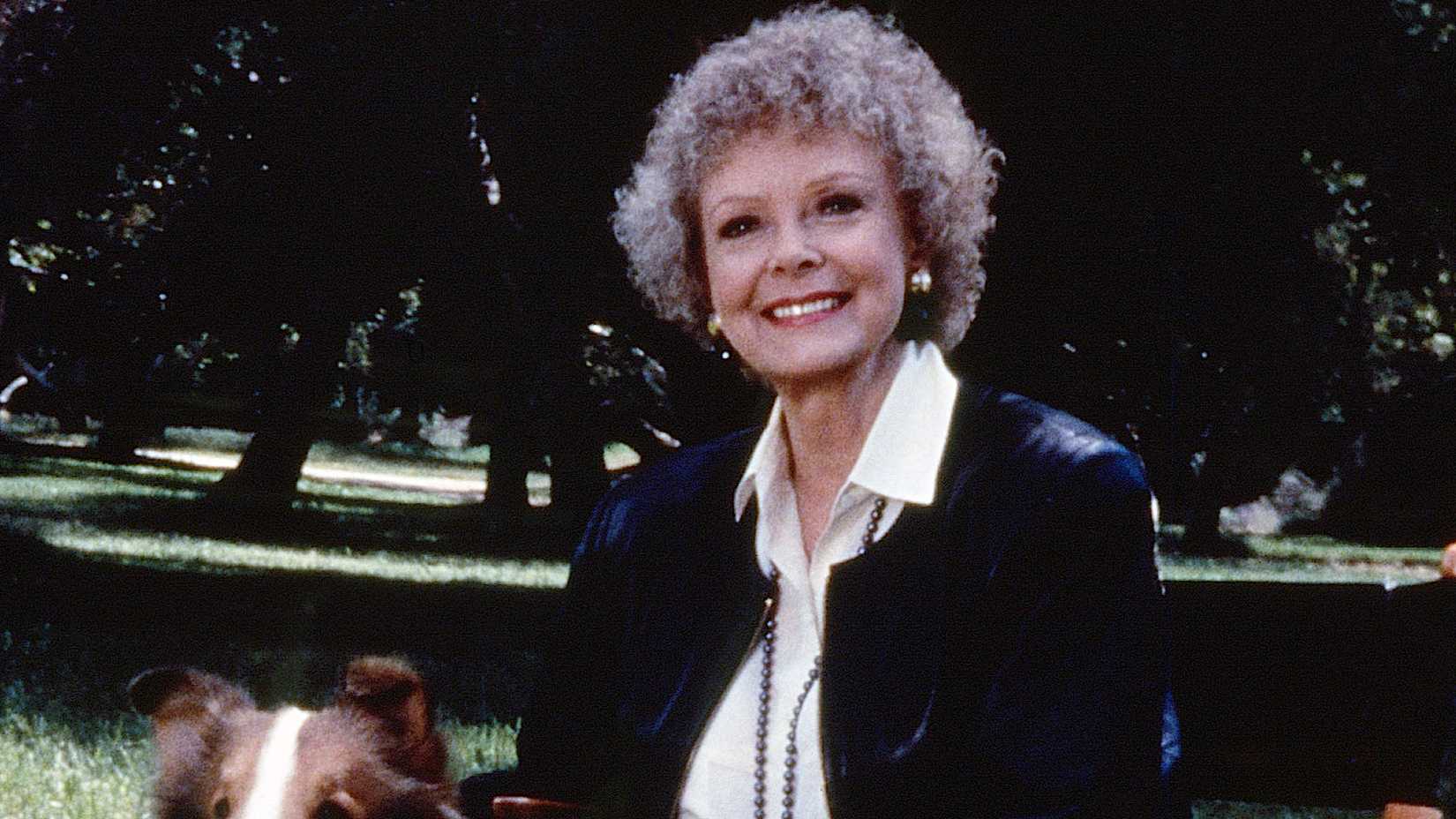 THE STORY OF LASSIE, Lassie, June Lockhart, aired August 14, 1994