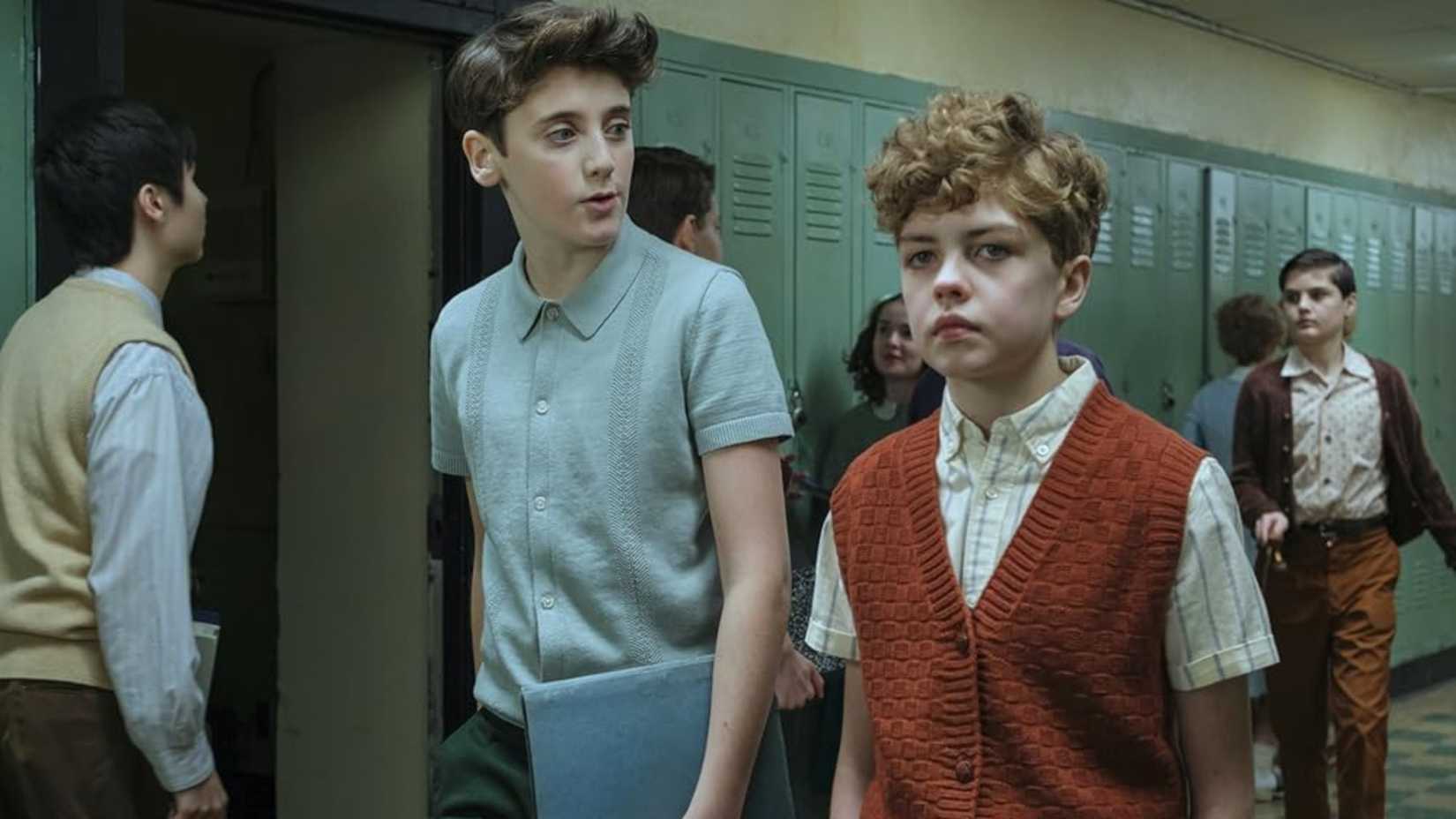 Teddy wears a red vest in It: Welcome to Derry