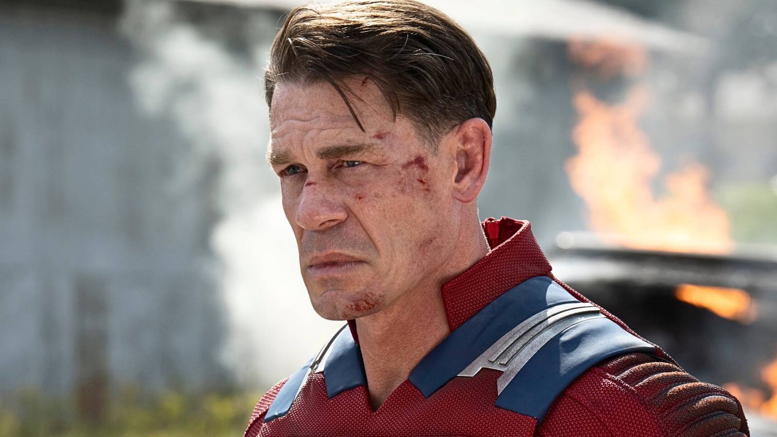 John Cena bloody in Peacemaker Season 2