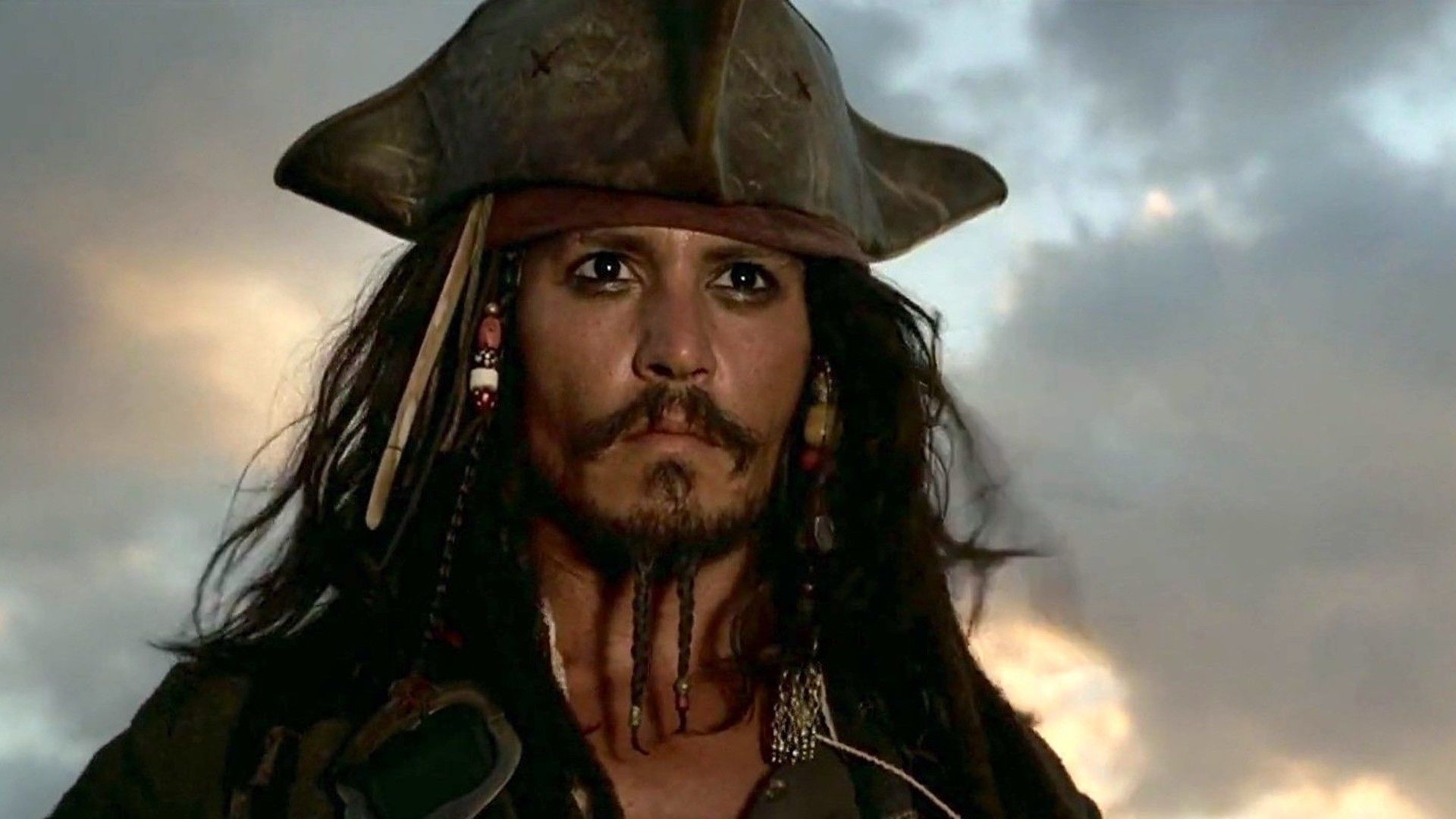 Johnny Depp in Pirates of the Caribbean Curse of the Black Pearl