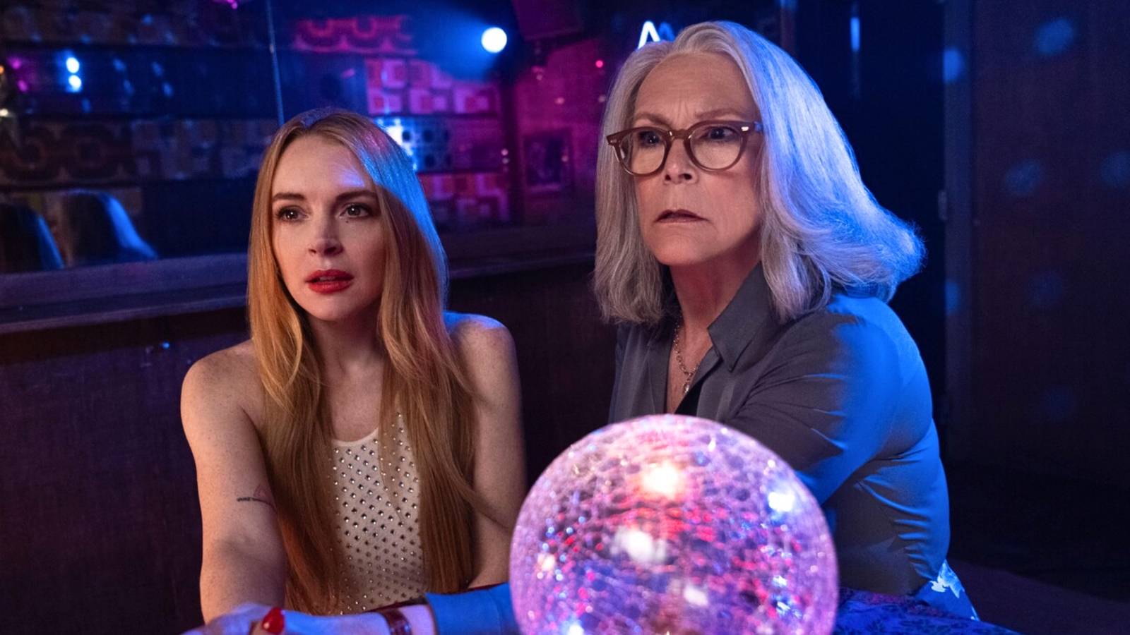 Lindsay Lohan and Jamie Lee Curtis in Freakier Friday