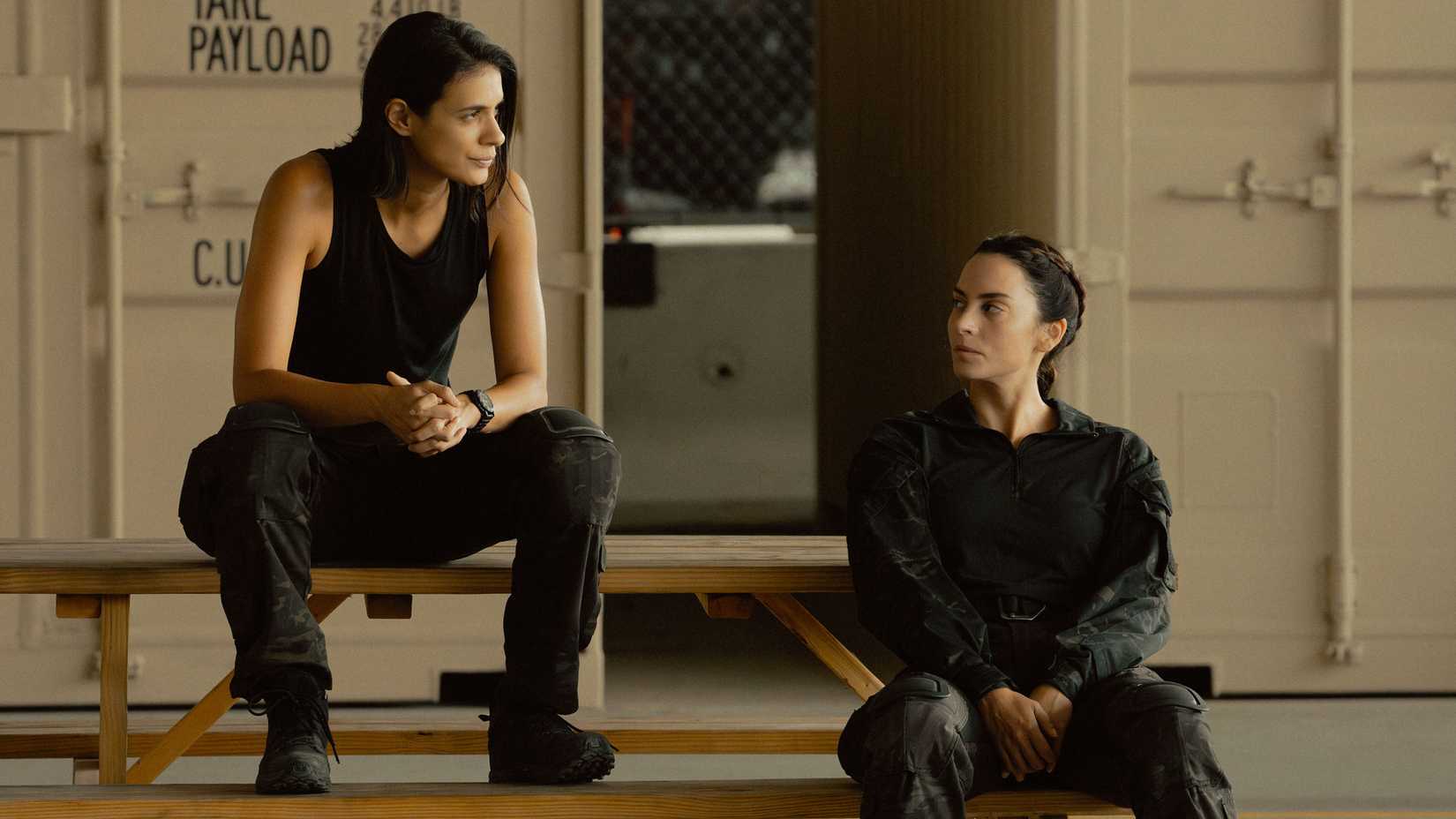 Carillo and Cruz sit together in Lioness