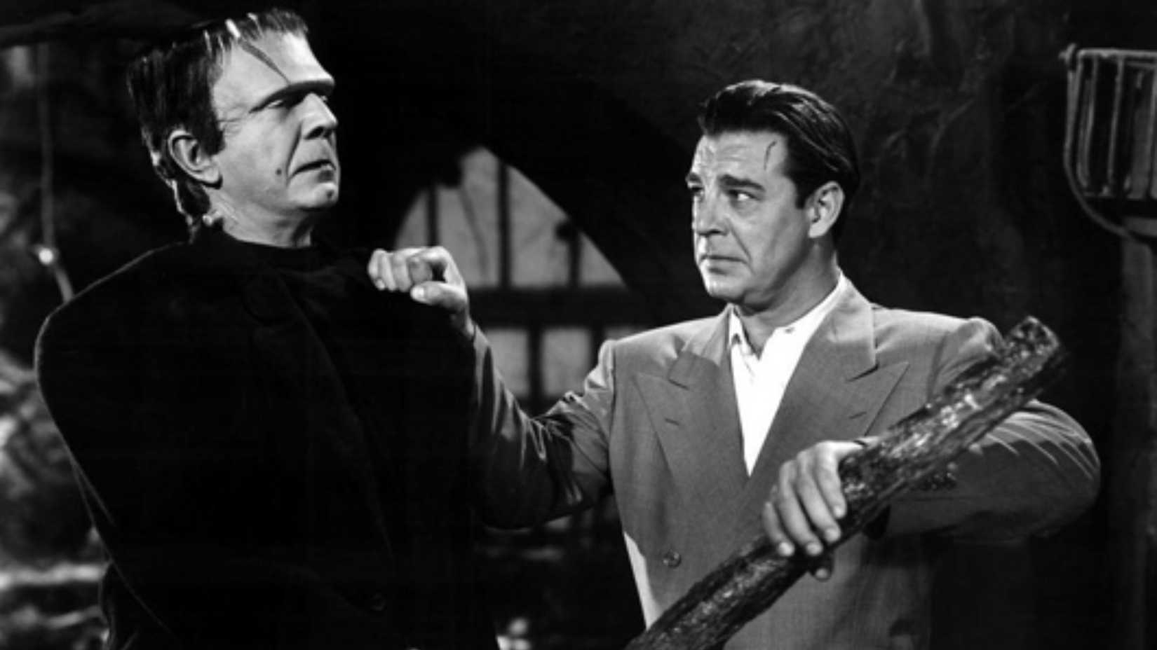 Lon Chaney Jr. in Frankenstein Meets the Wolf Man