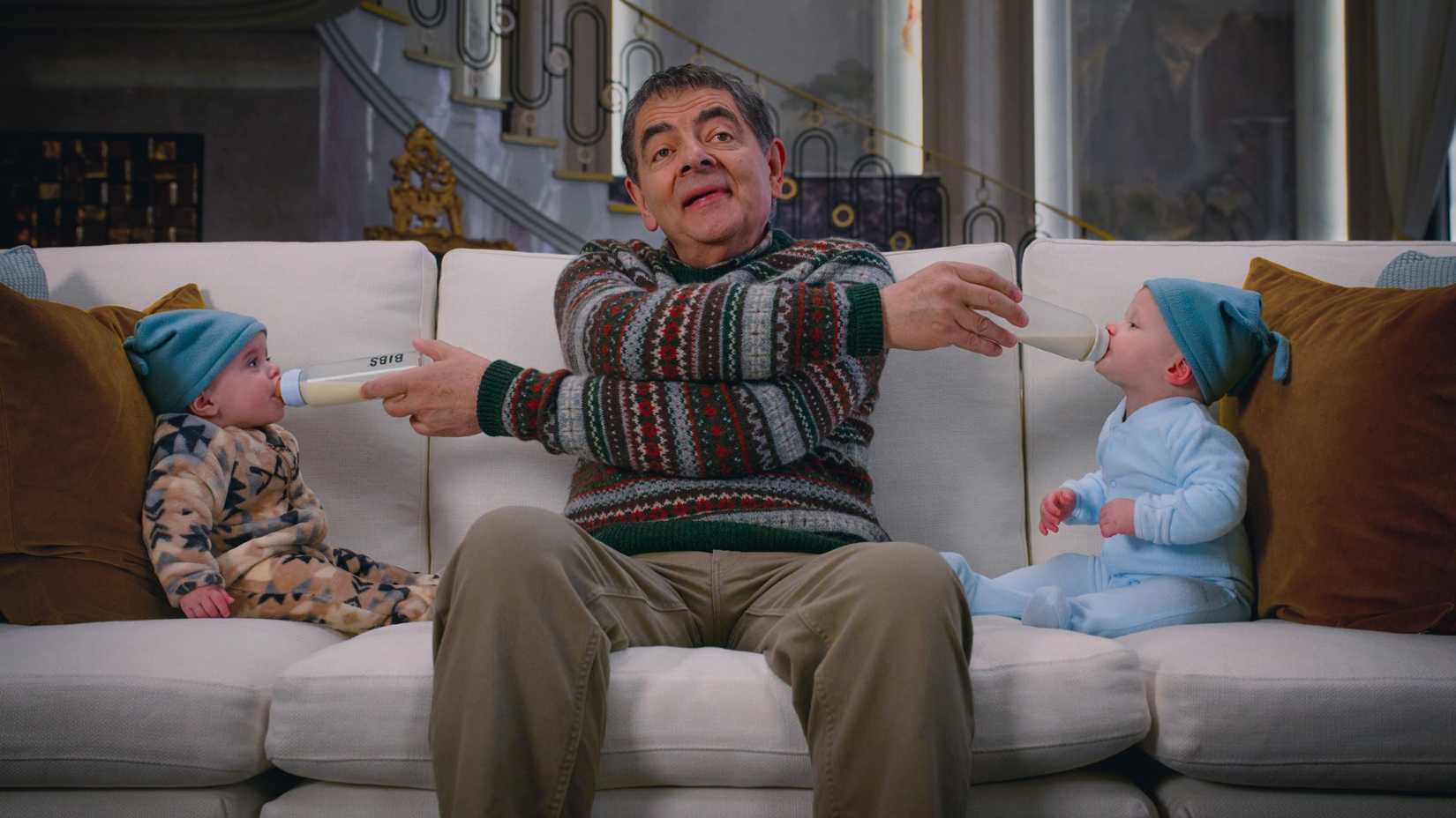 Netflix Reveals First Look at Rowan Atkinson's 'Man Vs. Baby'
