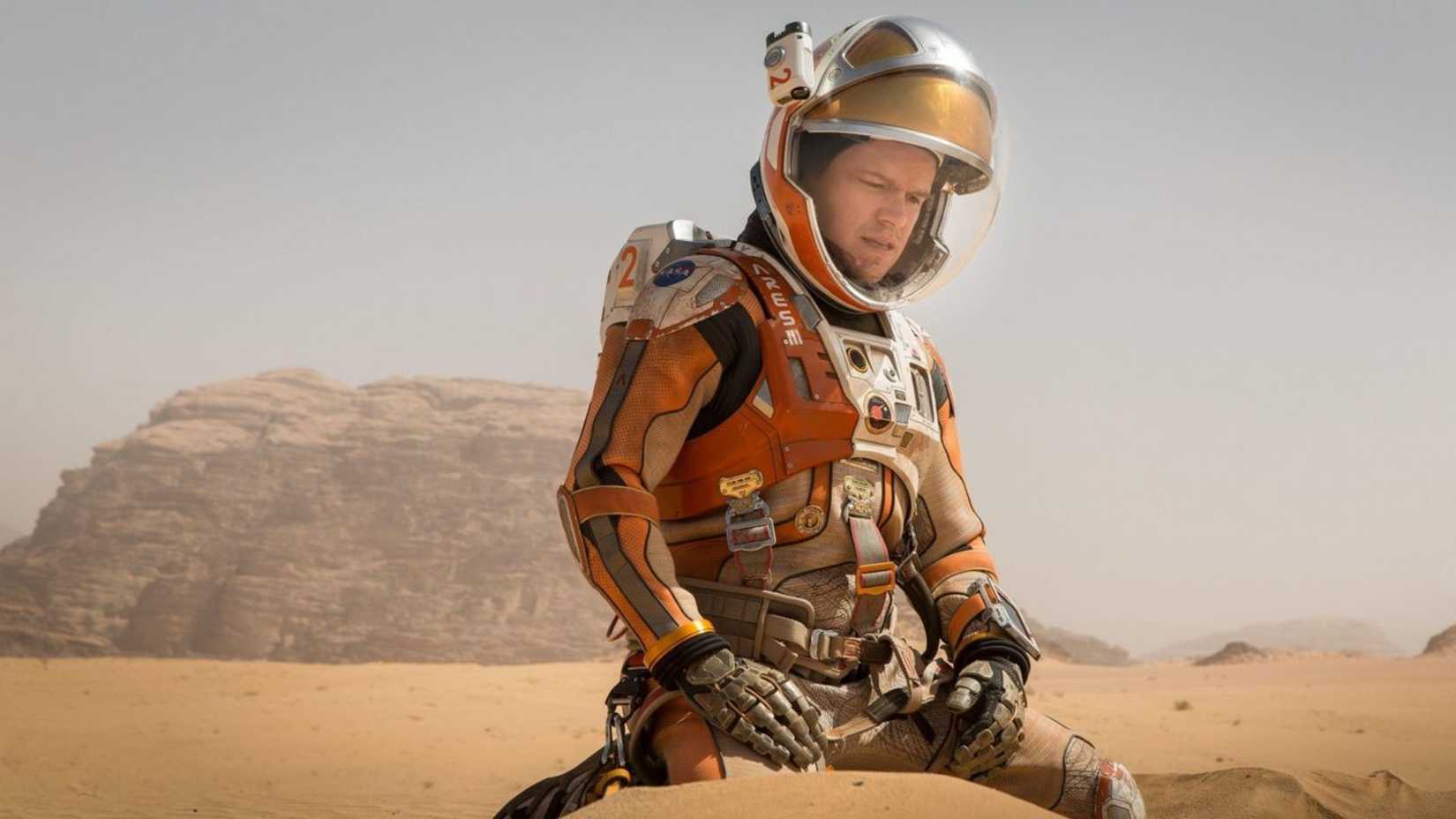 Matt Damon stars in The Martian