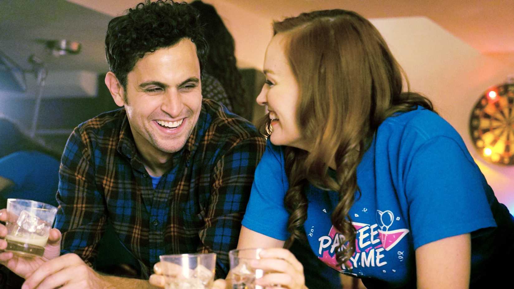 Matt Dellapina and Mamrie Hart in Dirty 30