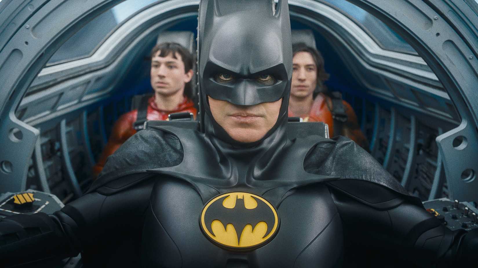 Michael Keaton as Batman in The Flash
