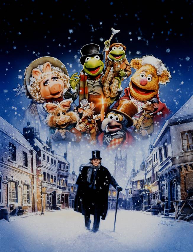 Muppet Christmas Carol poster by Drew Struzan