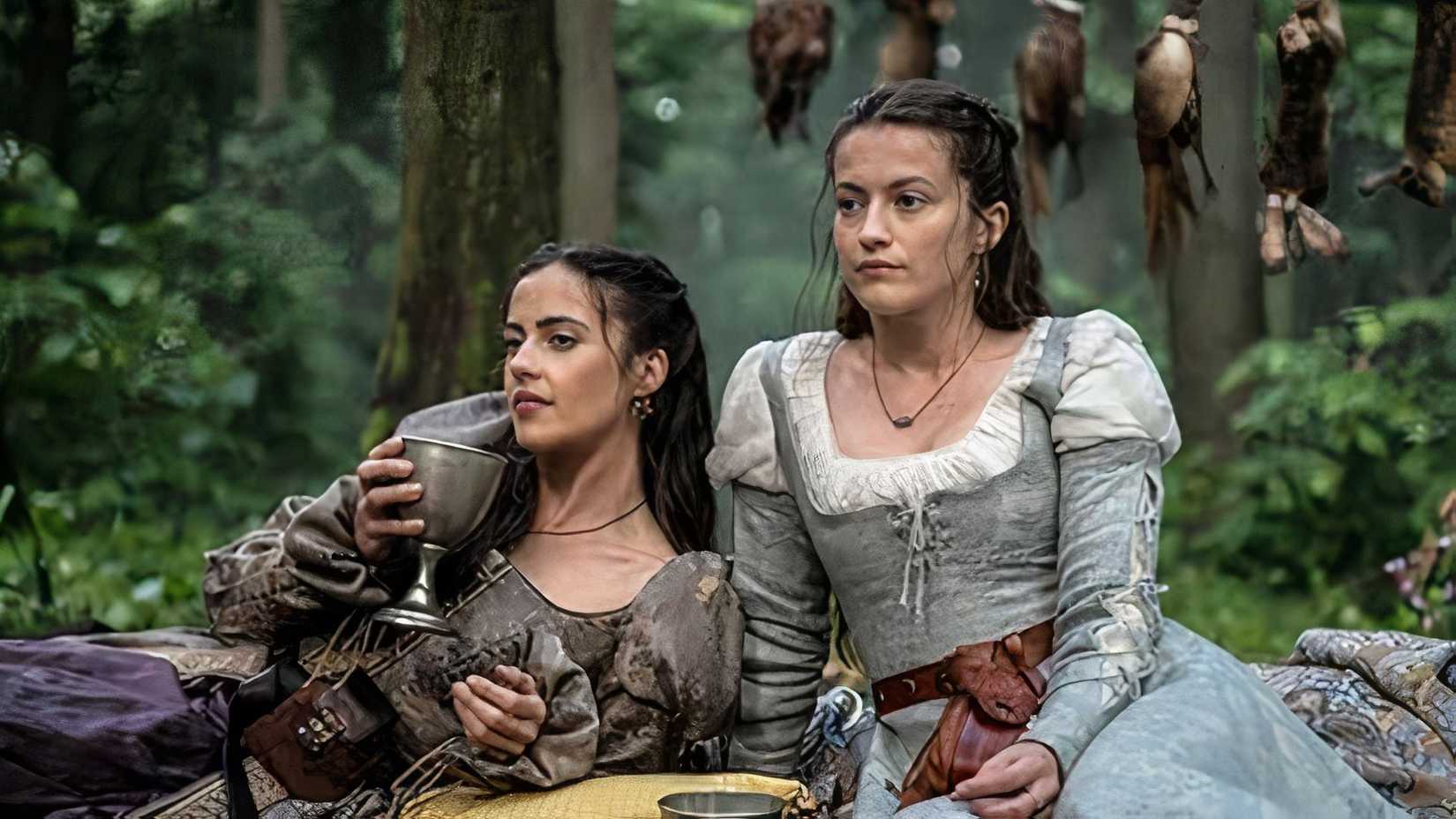 Lydia Peckham and Lauren McQueen in MGM+ Robin Hood