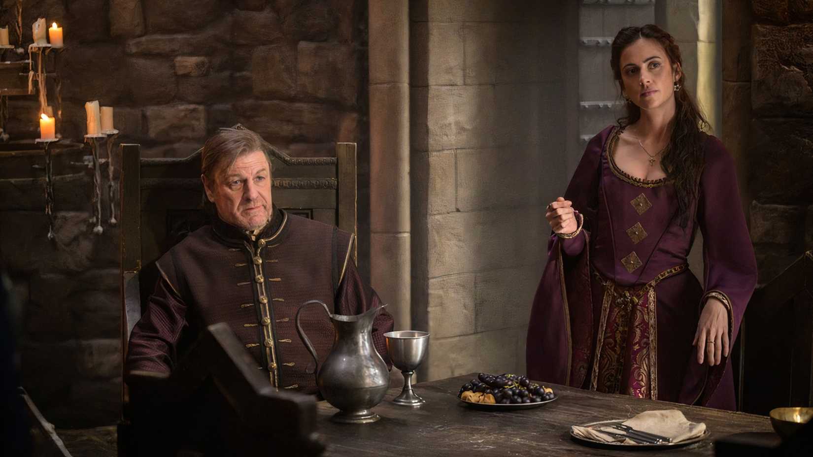 Sean Bean in Robin Hood MGM+ series (2025)