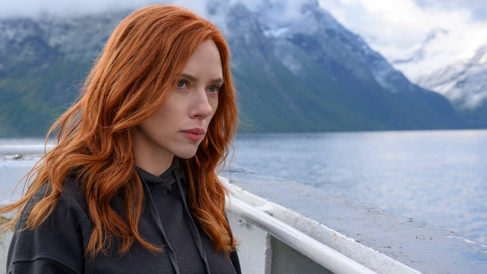 Scarlett Johansson as Natasha Romanoff in Black Widow