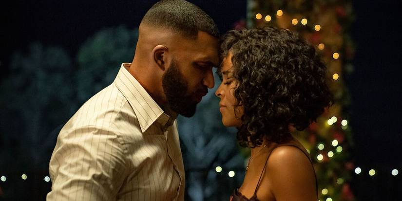 Serayah and Tyler Lepley in the Tyler Perry movie Ruth & Boaz