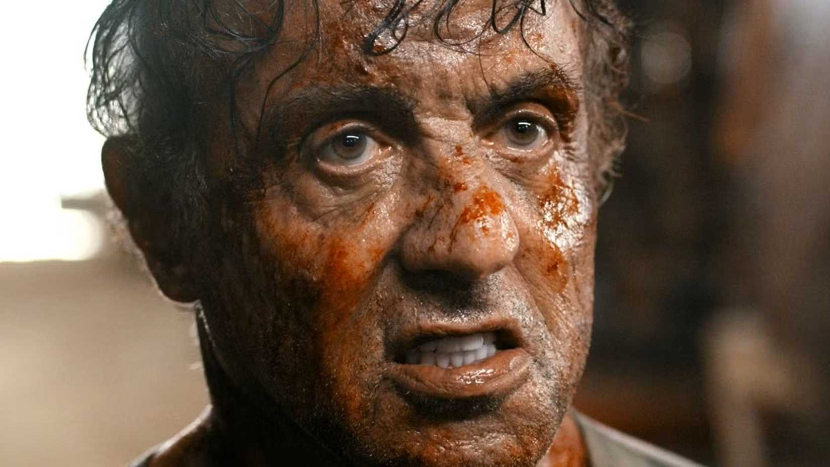 Sylvester Stallone como John Rambo em Rambo: Last Blood