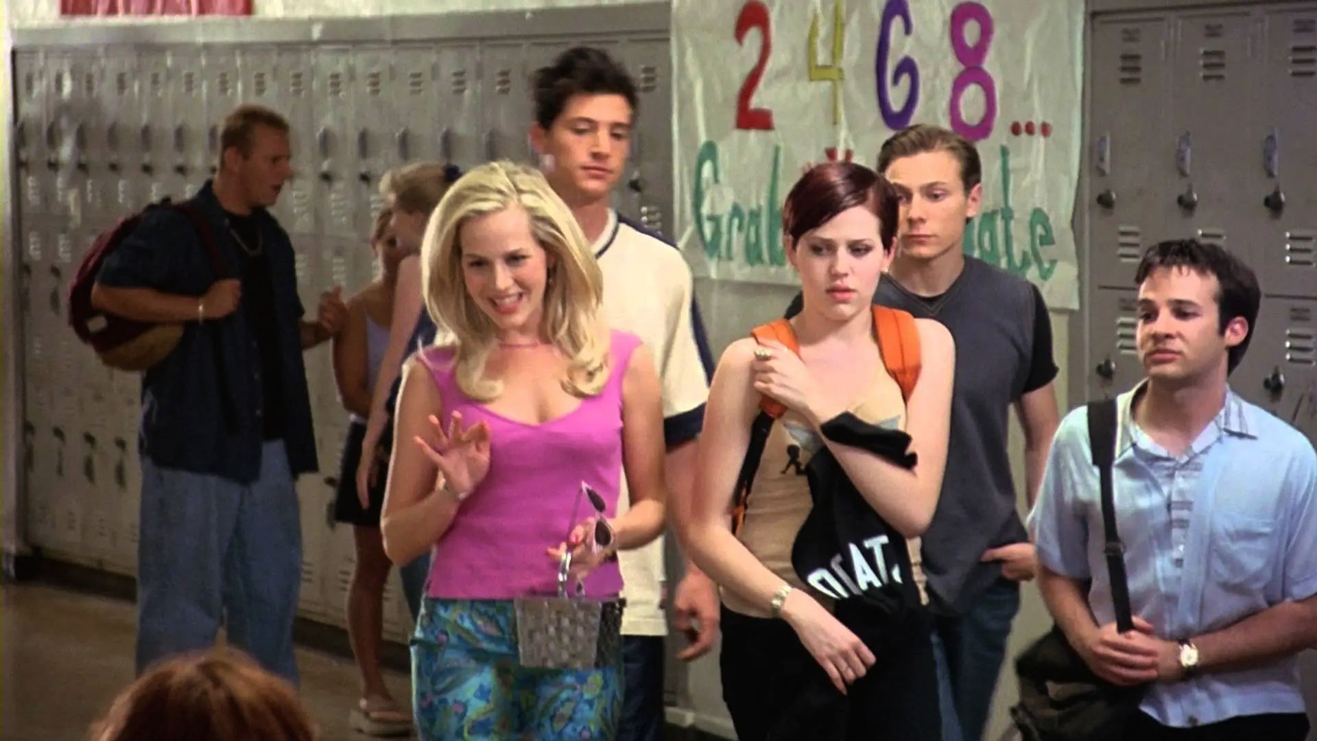 The main cast of characters in Shriek If You Know What I Did Last Friday the 13th